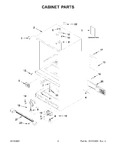 Diagram for 02 - Cabinet Parts