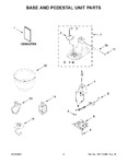 Diagram for 02 - Base And Pedestal Unit Parts