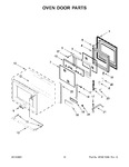 Diagram for 07 - Oven Door Parts