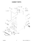 Diagram for 02 - Cabinet Parts