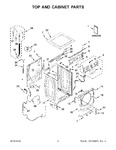 Diagram for 02 - Top And Cabinet Parts