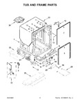 Diagram for 04 - Tub And Frame Parts