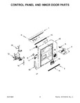 Diagram for 03 - Control Panel And Inner Door Parts