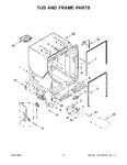 Diagram for 04 - Tub And Frame Parts