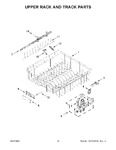 Diagram for 07 - Upper Rack And Track Parts