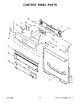 Diagram for 03 - Control Panel Parts