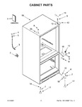 Diagram for 02 - Cabinet Parts