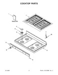 Diagram for 02 - Cooktop Parts