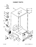 Diagram for 02 - Cabinet Parts