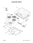 Diagram for 02 - Cooktop Parts