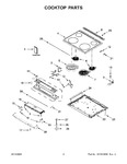 Diagram for 02 - Cooktop Parts