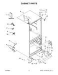 Diagram for 02 - Cabinet Parts