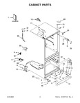 Diagram for 02 - Cabinet Parts