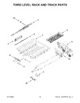 Diagram for 09 - Third Level Rack And Track Parts