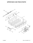 Diagram for 07 - Upper Rack And Track Parts