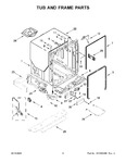 Diagram for 04 - Tub And Frame Parts