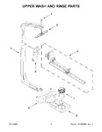 Diagram for 06 - Upper Wash And Rinse Parts