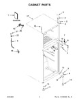 Diagram for 02 - Cabinet Parts