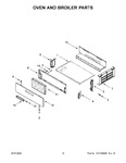 Diagram for 06 - Oven And Broiler Parts