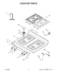 Diagram for 02 - Cooktop Parts