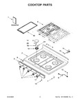 Diagram for 02 - Cooktop Parts