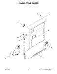 Diagram for 04 - Inner Door Parts