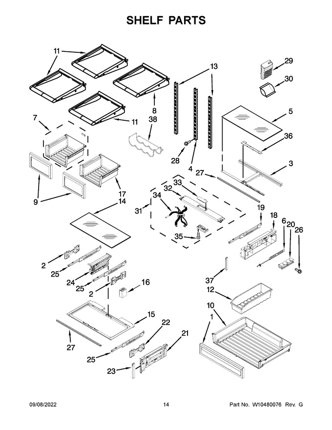 Whirlpool WPW10408747 HOUSING | Coast Appliance Parts