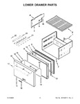 Diagram for 05 - Lower Drawer Parts