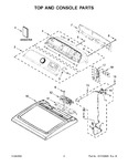 Diagram for 02 - Top And Console Parts