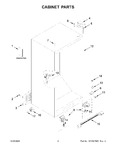 Diagram for 02 - Cabinet Parts