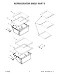 Diagram for 04 - Refrigerator Shelf Parts