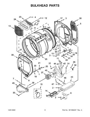 Whirlpool WPW10349492 WHEEL | Coast Appliance Parts