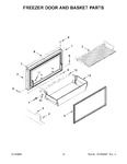 Diagram for 08 - Freezer Door And Basket Parts