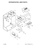 Diagram for 04 - Refrigerator Liner Parts