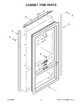 Diagram for 03 - Cabinet Trim Parts