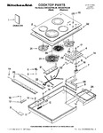 Diagram for 01 - Cooktop Parts