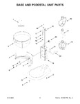 Diagram for 04 - Base And Pedestal Unit Parts