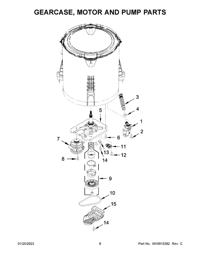 Whirlpool WPW10550173 SHIELD | Coast Appliance Parts