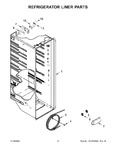 Diagram for 03 - Refrigerator Liner Parts