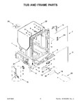 Diagram for 04 - Tub And Frame Parts