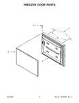 Diagram for 05 - Freezer Door Parts