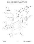 Diagram for 04 - Base And Pedestal Unit Parts