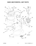 Diagram for 04 - Base And Pedestal Unit Parts