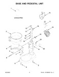 Diagram for 04 - Base And Pedestal Unit