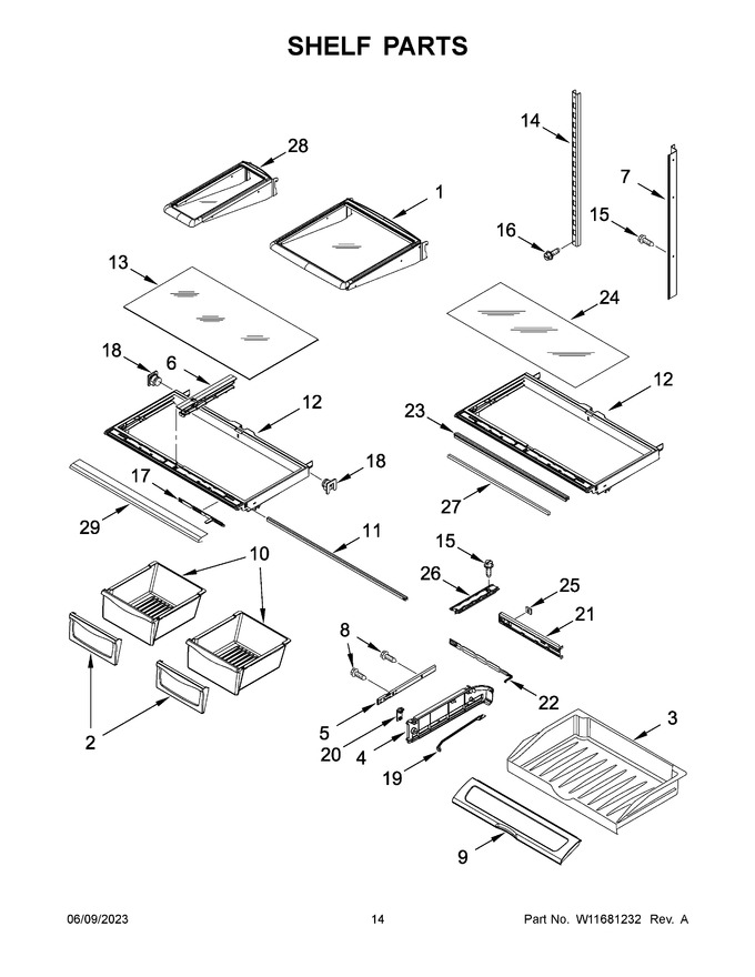 Whirlpool WPW10329866 FRAME | Coast Appliance Parts