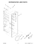 Diagram for 03 - Refrigerator Liner Parts