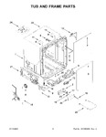 Diagram for 04 - Tub And Frame Parts