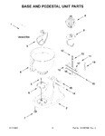 Diagram for 03 - Base And Pedestal Unit Parts