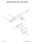 Diagram for 03 - Control Panel And Latch Parts