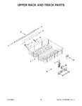 Diagram for 09 - Upper Rack And Track Parts